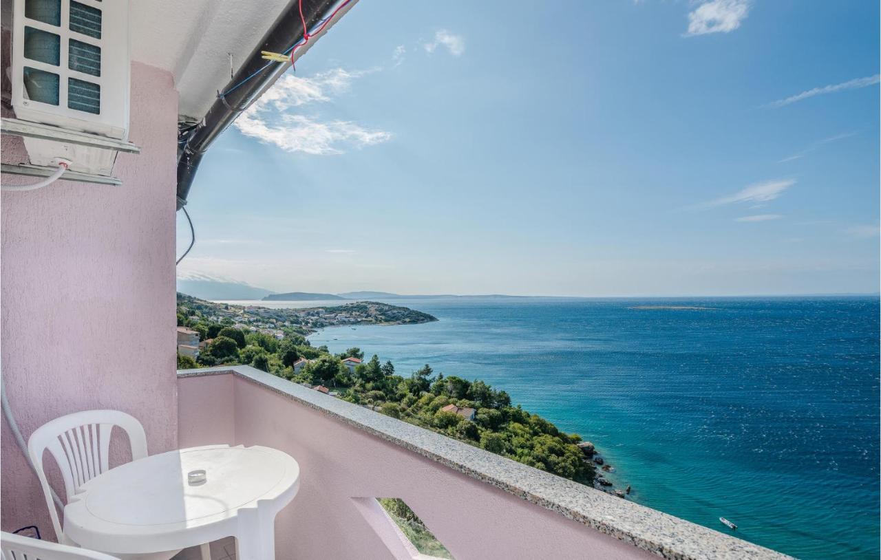 Nice Apartment In Stara Baska 1 With Wifi Bagian luar foto